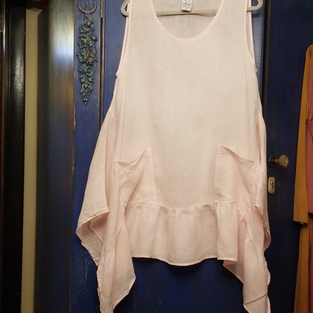 Match Point Linen Tunic